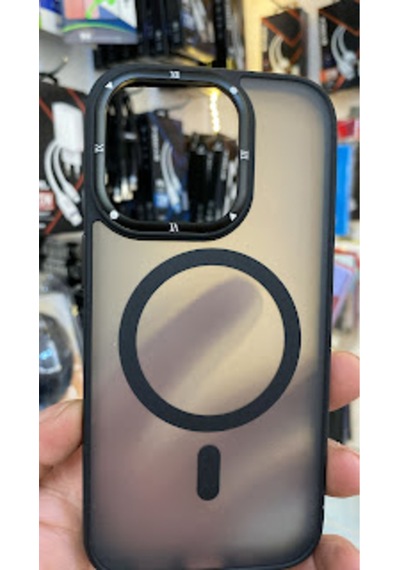 Apple iPhone Uyumlu  16 Pro Kamera Korumalı Mat Magsafe Wireless Şarj Destekli Renkli 45672