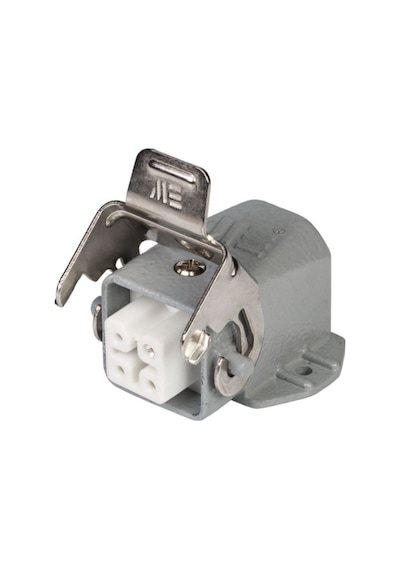 Mete Enerji 4x10a.çoklu Eğik Makine Prizi Geçişli Metal Mandal - 403003s