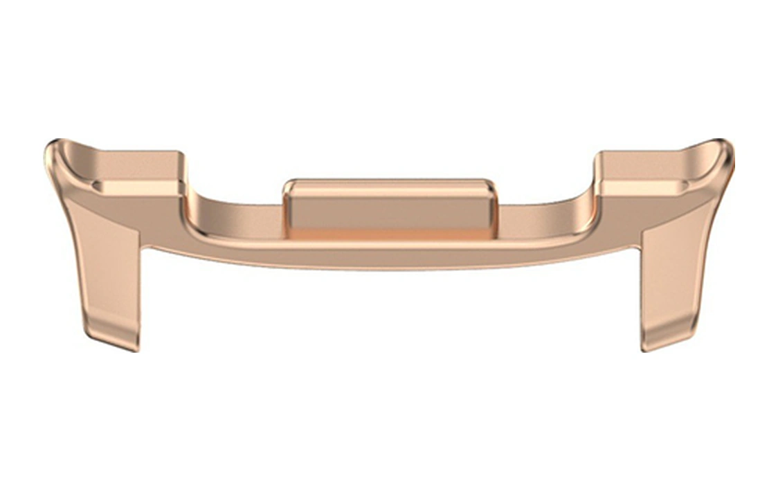 Samsung Uyumlu Galaxy Watch 8 40mm Metal Kordon Dönüştürücü 22mm - Rose Gold