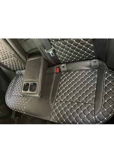 Nissan Qashqai 2017 Araca Özel Deri Oto Koltuk Kılıfı (438885185)