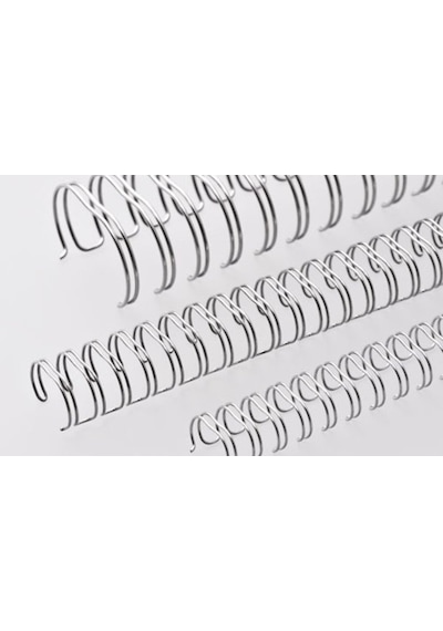 Office Force 1/4'' Gümüş 3:1'' (Inç) A4 34 Loop Kutu Tel Spiral 1