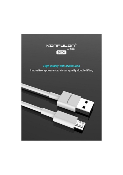 Dc04 Süper Hızlı Micro Usb Kablo 1m 2a Standart
