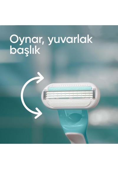 Gillette Venus Sensitive Kullan At Kadın Tıraş Bıçağı 3 Lü