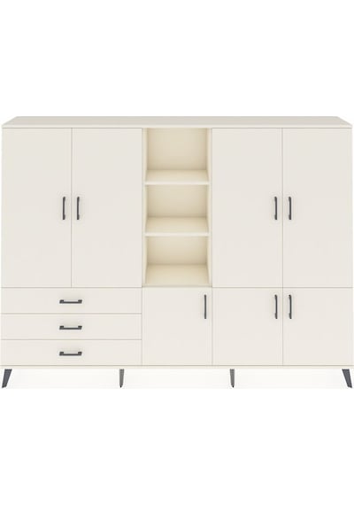 Arges Dolap 11 Raflı 3 Çekmeceli 7 Kapaklı 220x30x163 Aytaşı-ayta Aytaşı-aytaşı Arges Dolap 11 Raflı 3 Çekmeceli 7 Kapaklı 220x30x163 Aytaşı-ayta Aytaşı-aytaşı