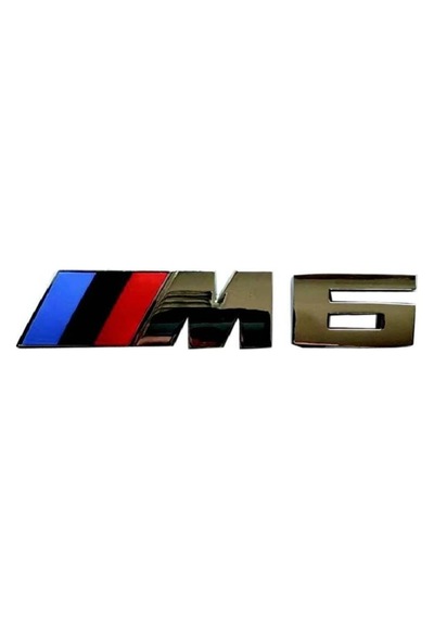 M6 E63 Arka Bagaj Yazısı Logosu Amblemi