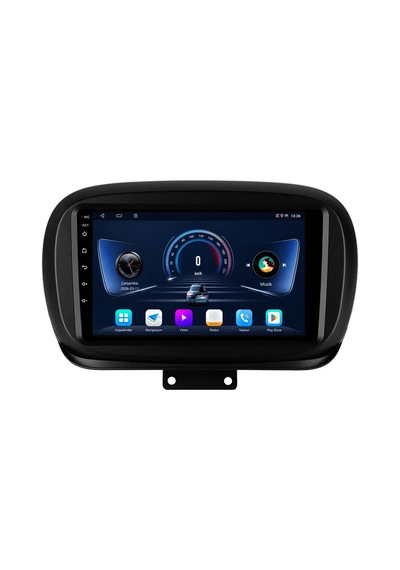 Fiat 500x 2014-2023 Android Multimedya Carplay Android Auto Navigasyon Kameralı 8gb Ram 64gb 9"