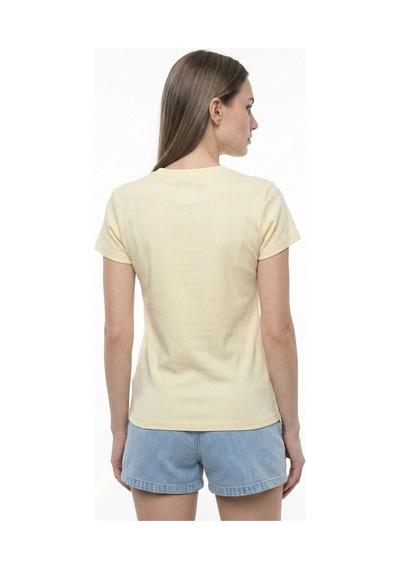 Kadın T-shirt Lf2042935 Lıght Yellow Light Yellow