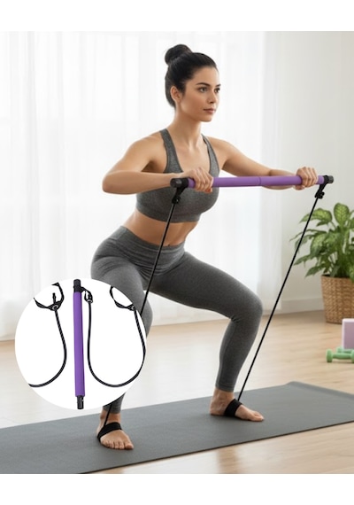 Taşınabilir Pilates Bar Ev Sporuna Uygun Hafif Ve Dayanıklı Yapı