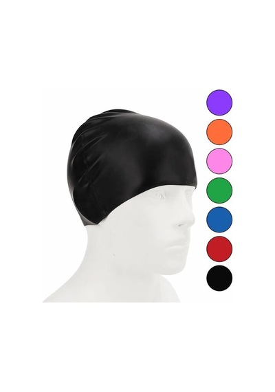 Latex Havuz Yüzme Bonesi Siyah