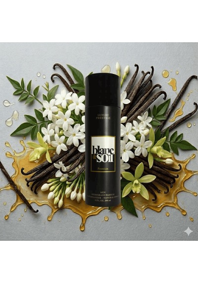 Luxury Prestige Blanc De Soil Erkek Parfüm Deodorant Sprey 200ml Çiçeksi
