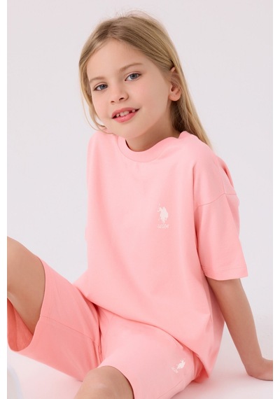 U.S. Polo Assn. U.s. Polo Assn Kız Çocuk Somon Bermuda Takım 5274-43564 Somon U.S. Polo Assn. U.s. Polo Assn Kız Çocuk Somon Bermuda Takım 5274-43564 Somon