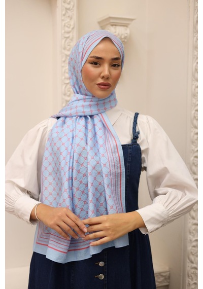 Silk Home Olinda Şal - 49005 - 08 Mavi Mercan - Mavi 05