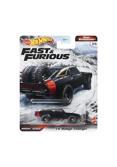 Fast & Furious Premium Arabalar '70 Dodge Charger Gbw75 Grl83