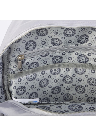 Nas Bag Unisex Büyük Boy Çok Gözlü Su Geçirmez Sırt Çantası Gri
