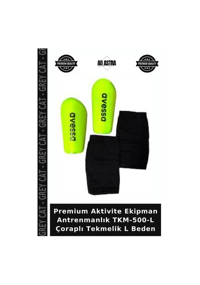 Premium Aktivite Ekipman Antrenmanlık Tkm-500-l Çoraplı Tekmelik L Beden Çok Renkli