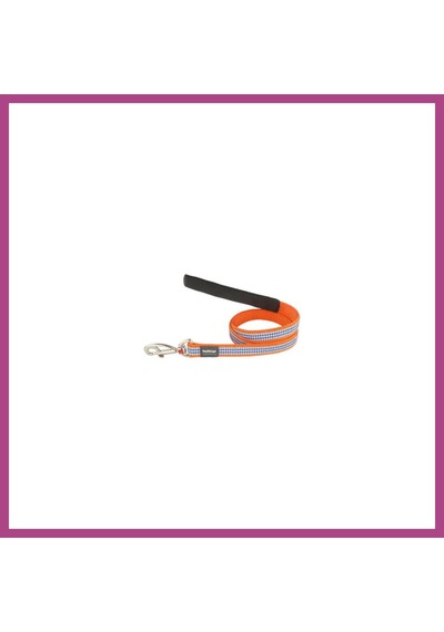 Gees Global Fang It Desenli Turuncu Köpek Uzatma Tasması Medium 20 Mm 1,2 Mt Gbzs