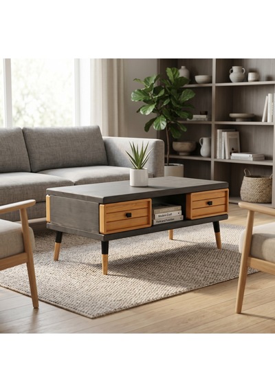 Mobenta Stria Brew: Modern Doğal Masif Orta Sehpa, 4 Çekmeceli - 110x60 An-tk Antrasit-ahşap Mobenta Stria Brew: Modern Doğal Masif Orta Sehpa, 4 Çekmeceli - 110x60 An-tk Antrasit-ahşap