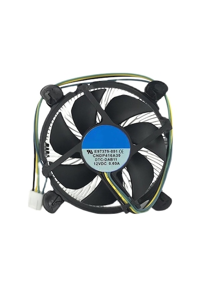 Gubisi E97379-001-cpu Soğutucu İle 90mm Cpu Fan Alüminyum Soğutucu Intel E97379-001 Core İ3/i5/i7 Soket Lga1150/1155/1156 4pin E97379-003