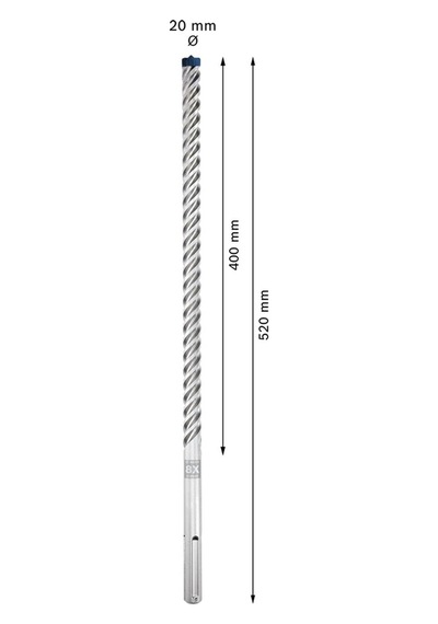 Bosch Expert 20 X 520 Mm 5 Li Yeni Sds Max-8x Delme Ucu 2608900266