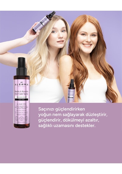 3 Adet Alerma Saç Bakım Spreyi Biotin&keratin 150 Ml