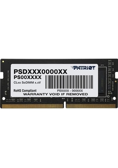 Patriot Signature Line PSD432G32002S 32GB(1x32GB) DDR4 3200MHz CL22 SODIMM Ram