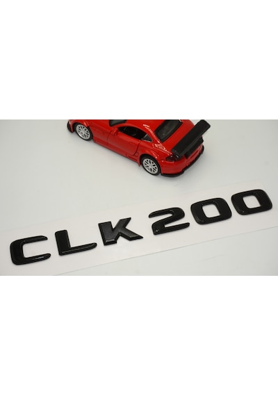 CLK 200 Bagaj Parlak Siyah ABS 3M 3D Yazı Logo