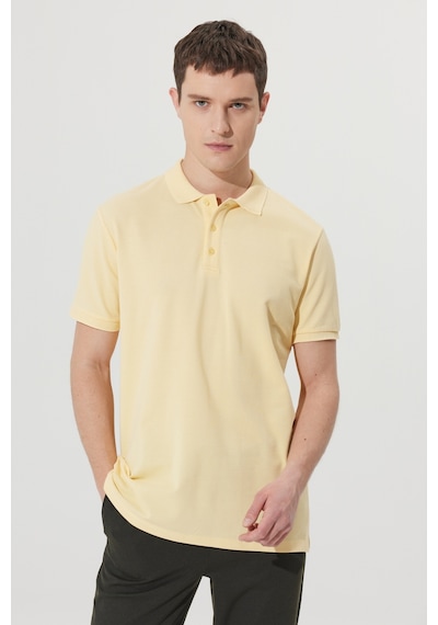 AC&Co / Altınyıldız Classics Altinyildiz Classics Erkek Sarı Slim Fit Dar Kesim Polo Yaka %100 Pamuk Tişört 4A4820200001SARXL Sarı AC&Co / Altınyıldız Classics Altinyildiz Classics Erkek Sarı Slim Fit Dar Kesim Polo Yaka %100 Pamuk Tişört 4A4820200001SARXL Sarı