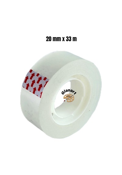 Para Bantı Transparan Şeffaf Bant 20 Mm X 33 M. 1 Adet 1