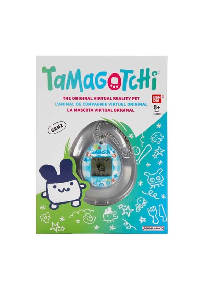 Tamagotchi Original Gen 2 Flower Gingham Sanal Bebek Dijital Evcil Hayvan Elektronik Oyuncak