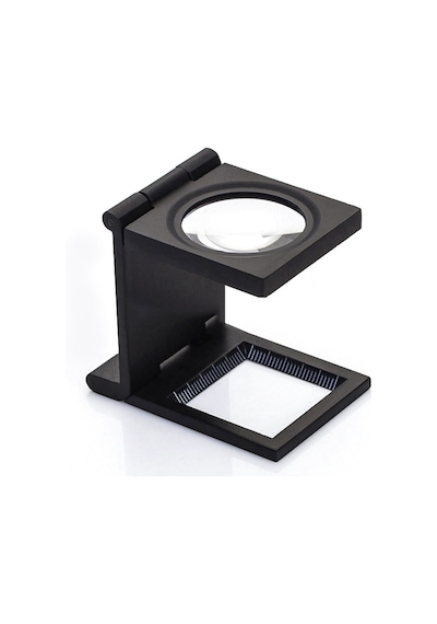 Işıklı B133 Metal Lup Büyüteç 10X 2.5 CM