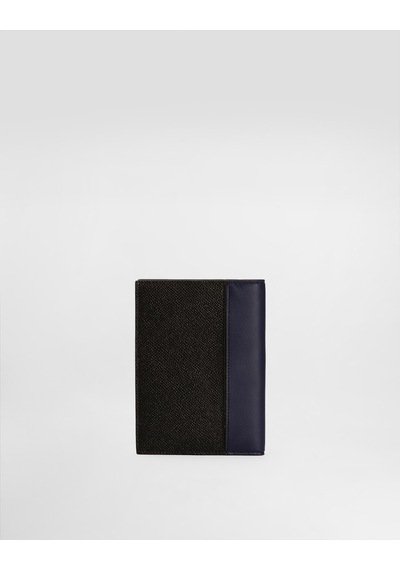 Dolce & Gabbana Dauphine Colored Passport Holder Siyah