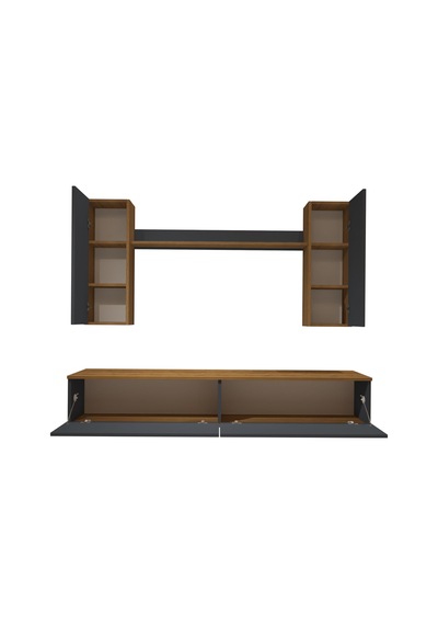 Decoraktiv Eko 5d Mdf Std Tv Ünitesi Tv Sehpası Pera - Antrasit