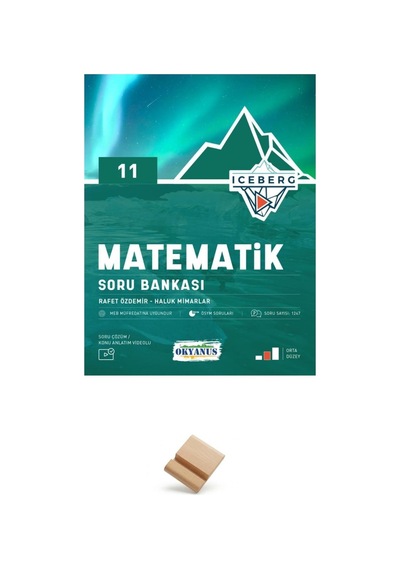 Okyanus 11. Sınıf Matematik Iceberg Soru Bankası + Telefon Standı