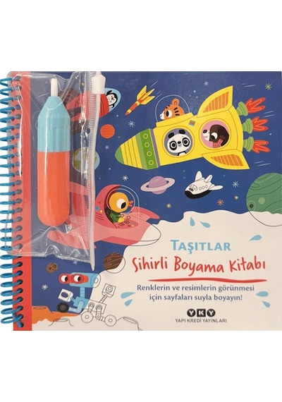 Sihirli Boyama Kitabı - Taşıtlar