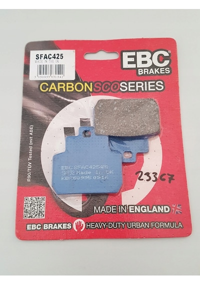 2006-2008 Piaggio Mp3 250 Arka Fren Balatası Ebc Sfac425 Karbon