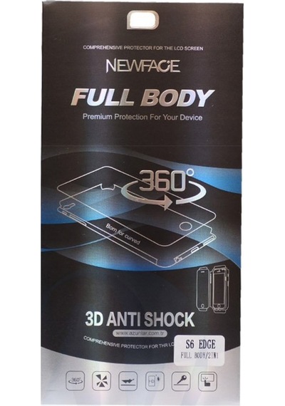 Samsung Uyumlu Galaxy S6 Edge Için Chtech Ön Koruma 360 Full Kaplama (485578225)