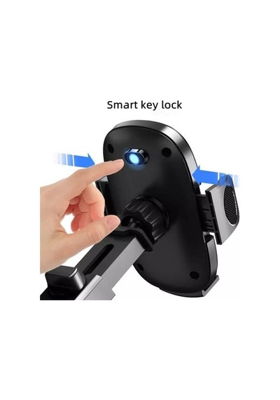 Htt-53 Otomatik Klipsli Araba Telefon Tutucu Ayarlanabilir Cam Ve Torpido Için Yüksek Kalite Tutucu