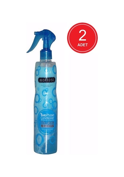 Morfose Collagen Çift Fazlı Mavi Fön Suyu 2 x 400 ML