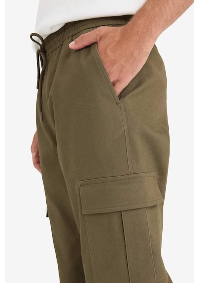 Defacto Kargo Cepli Jogger Paça Pantolon F2044ax25wnkh361 Haki-kh361