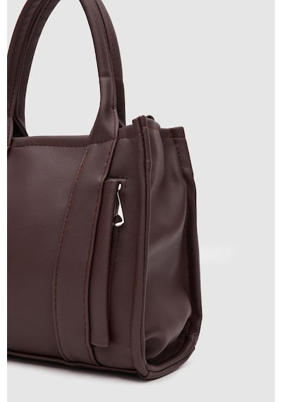 Shule Bags Miles Tote Bag Acı Kahve Acı Kahve