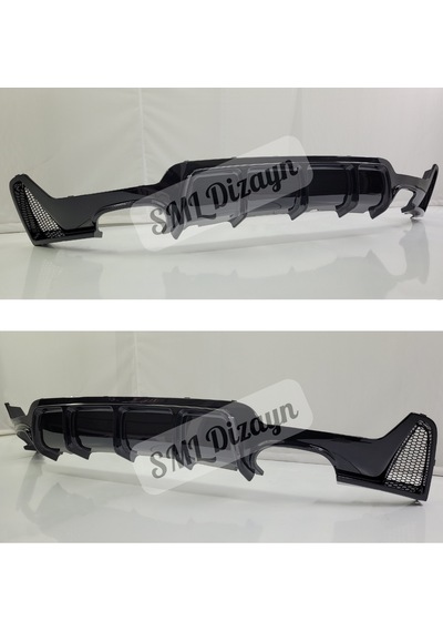 Bmw F32-f33-f36 M Sport-tech Çift Çıkış Difüzör-difizör