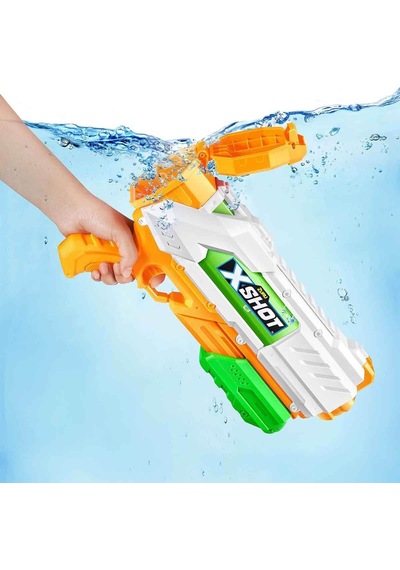 X-shot Fast-fill Büyük Boy Su Tabancası 40 Cm - Orijinal Zuru Çok Renkli