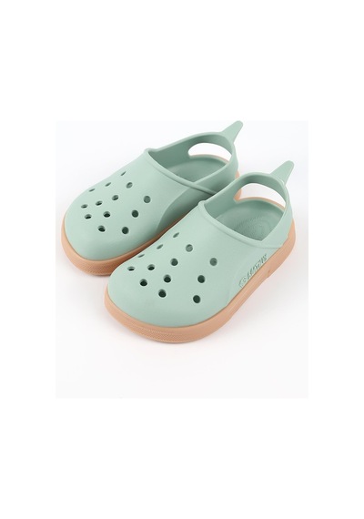 Boatilus Cloggy-b Pastelgreen/beige Çocuk Sandalet Yeşil