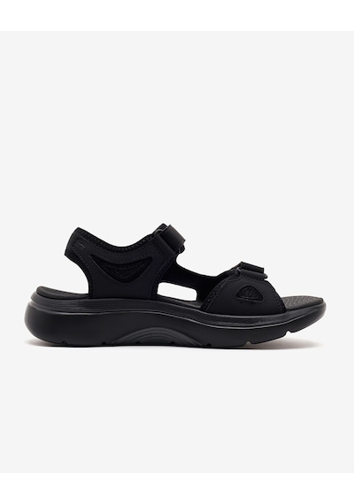Skechers Go Walk Arch Fıt 2.0 Sandal Erkek Siyah Sandalet 229309 Bbk Siyah