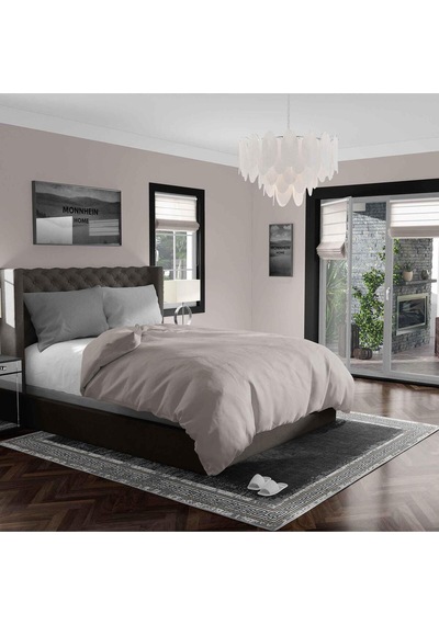 Kaymaz Taban Yıkanabilir Halı Mutfak, Salon, Yatak Odası İçin Modern Dijital Baskı Halı Slnhalı33 - 0034 Çok Renkli