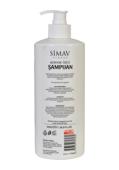 Simav Termal Sulu Kestane Özlü Şampuan + Kolonya + Roll On + Duş Jeli + Kepek Karşıtı Şampuan