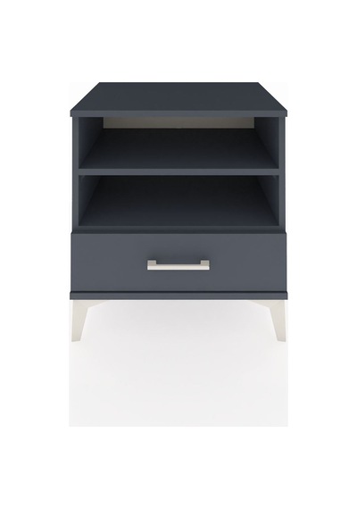Hyperion Komodin 2 Raflı Tek Çekmeceli 60x44x64 Antrasit-antr... Antrasit