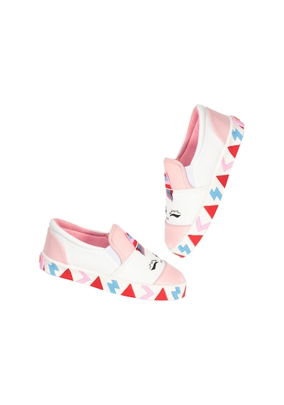 Unicorn Beyaz Lastikli Kız Sneakers Beyaz