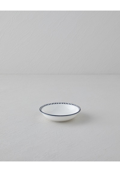 English Home Black Dots Porselen Çerezlik 11 Cm Siyah - Beyaz Siyah - Beyaz