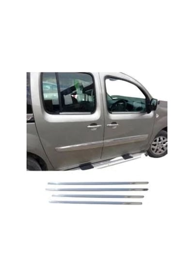 Renault Kangoo Krom Cam Çıtası 2008 Üzeri 4prç